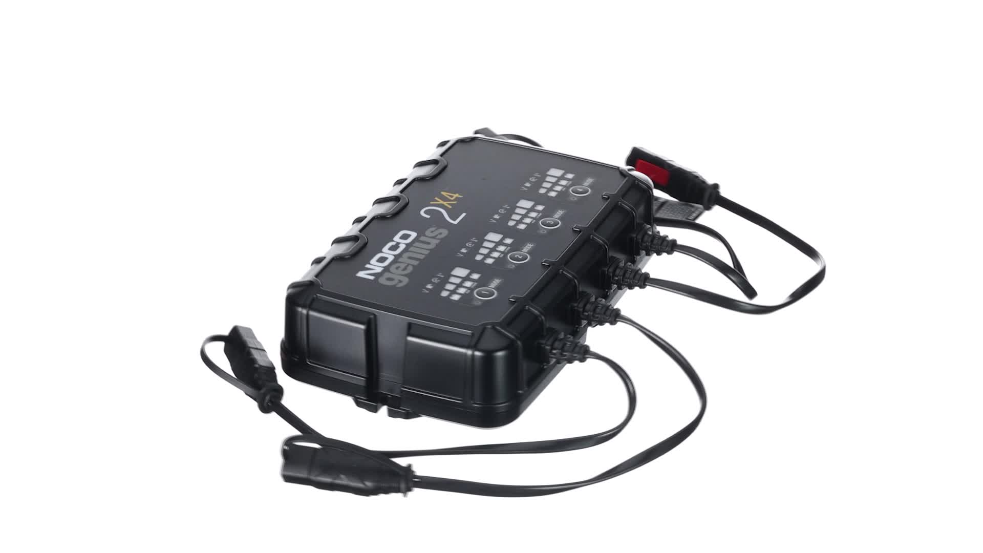 NOCO GENIUS2X4 6V/12V 40A Çoklu/4'Lü Akıllı Akü Şarj ve Akü Bakım